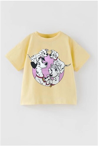 Orijinal Marka Dalmaçyalı Baskılı Çocuk T-shirt